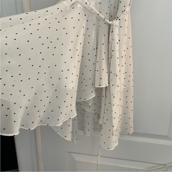 New Biba Polka Dot White Dress Size 8 See photos - Picture 4 of 5